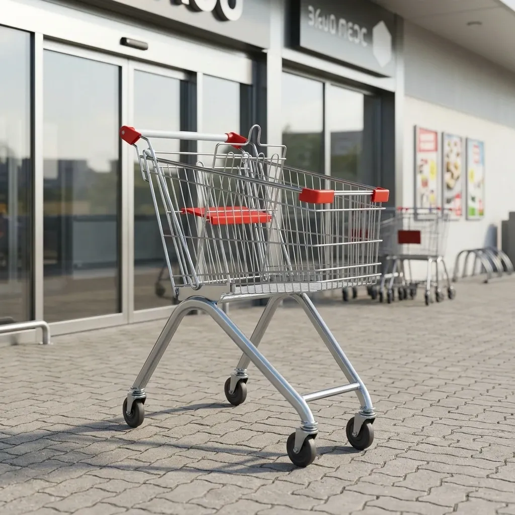 Multiple Size European Style 60L Carts Trolley
