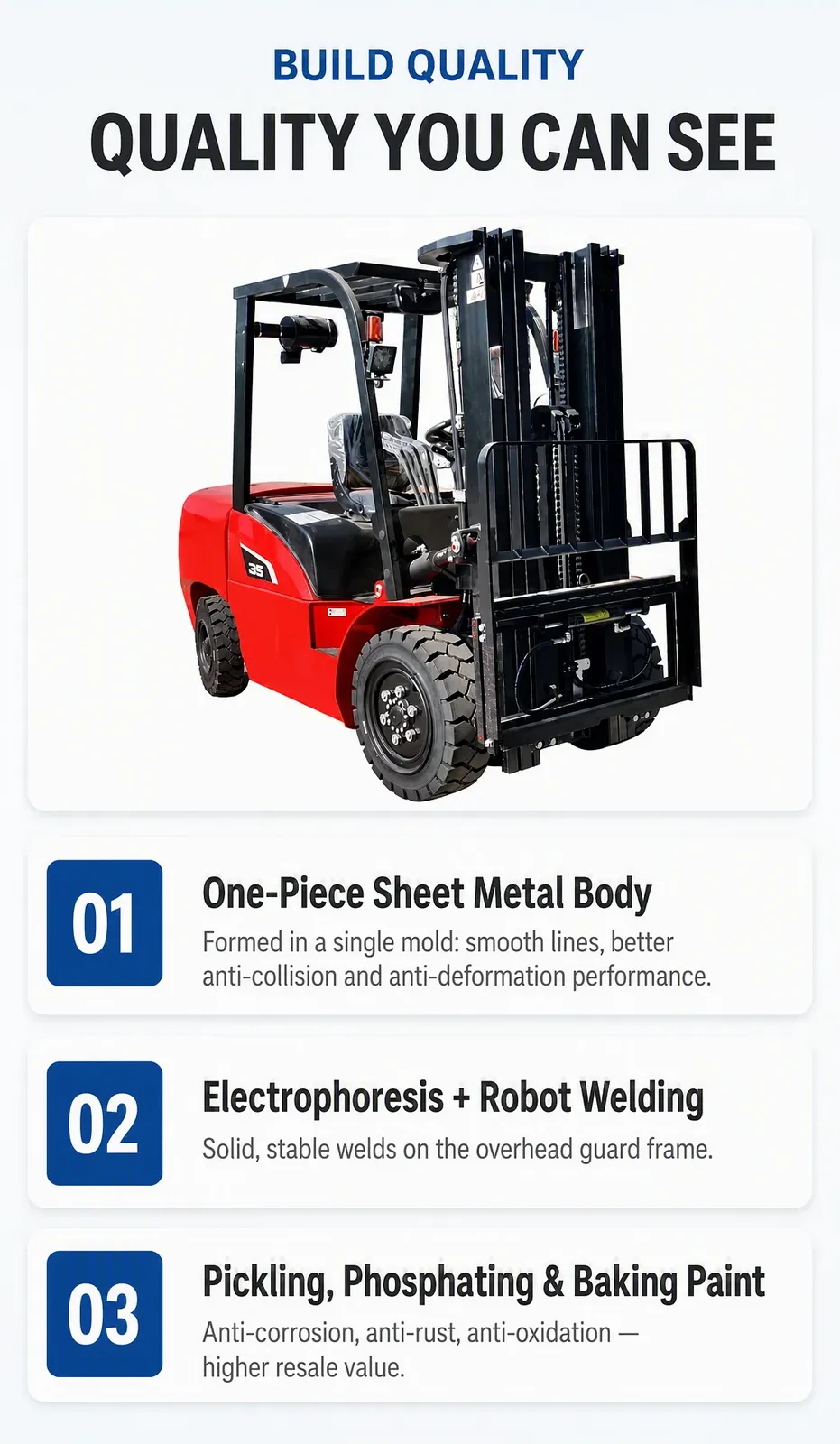 Diesel Forklift 3.5 Tons detail 10