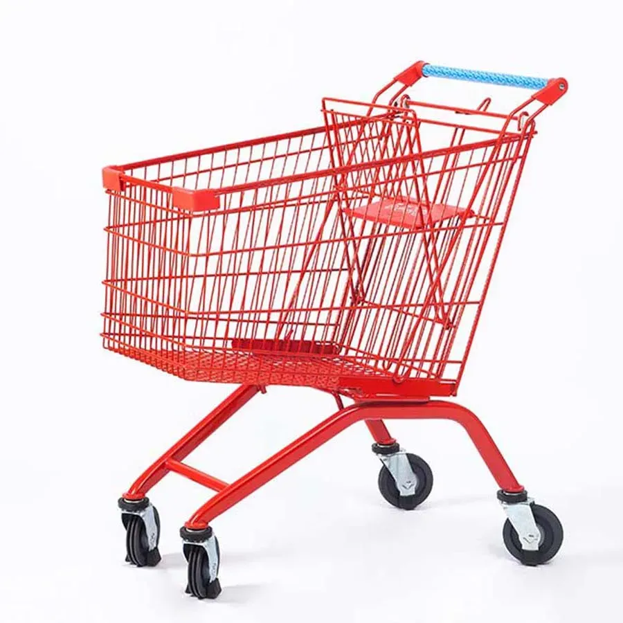 European Style 130 L Shopping Trolley detail 1