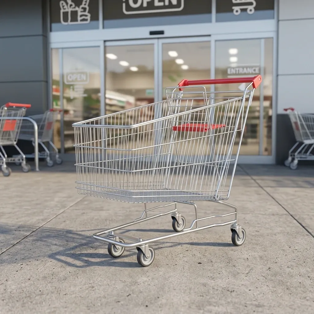 Australian Standard 210L Shopping Trolleys Trolley
