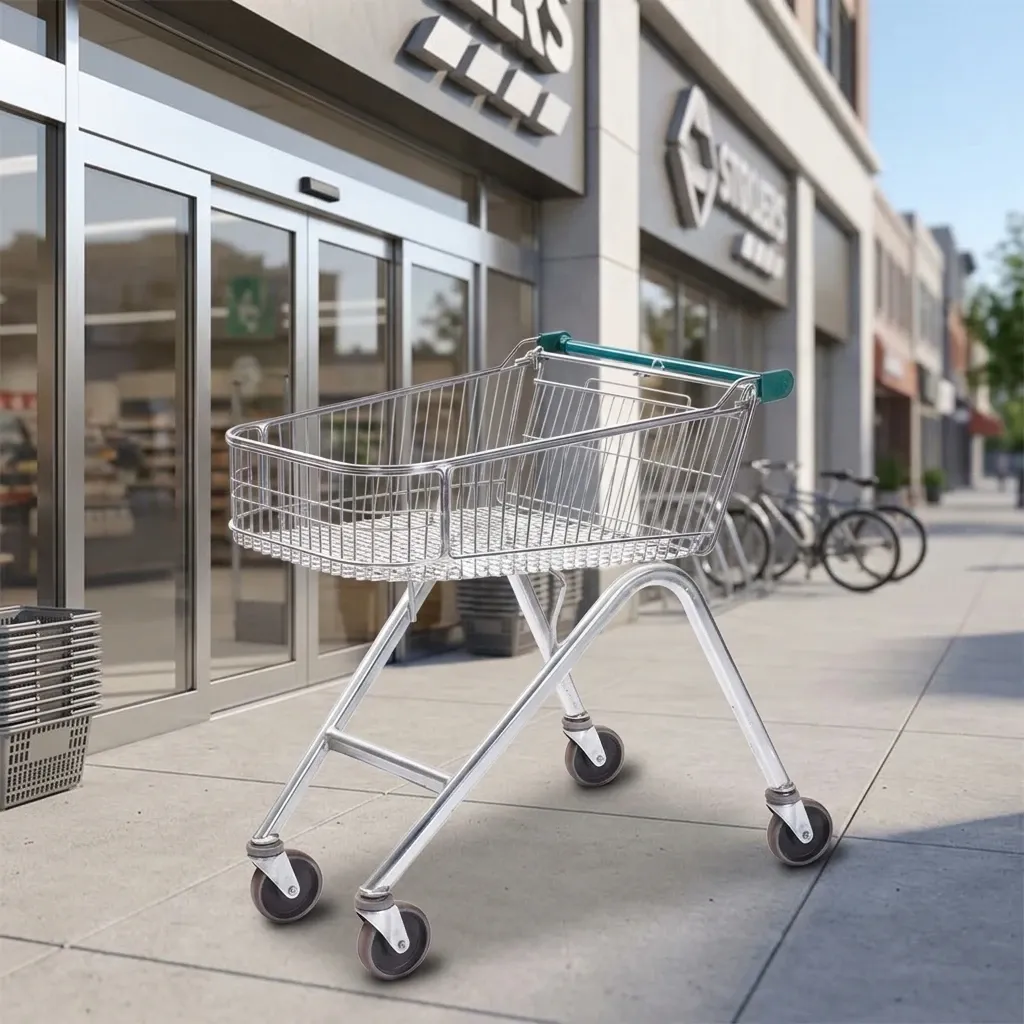 European Style 5 in PU Castor 90L Shopping Trolley