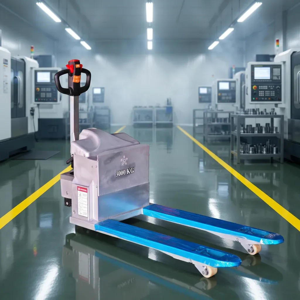 3 Ton Off Road Pallet Jack for Cold Storage Freezer photo 1