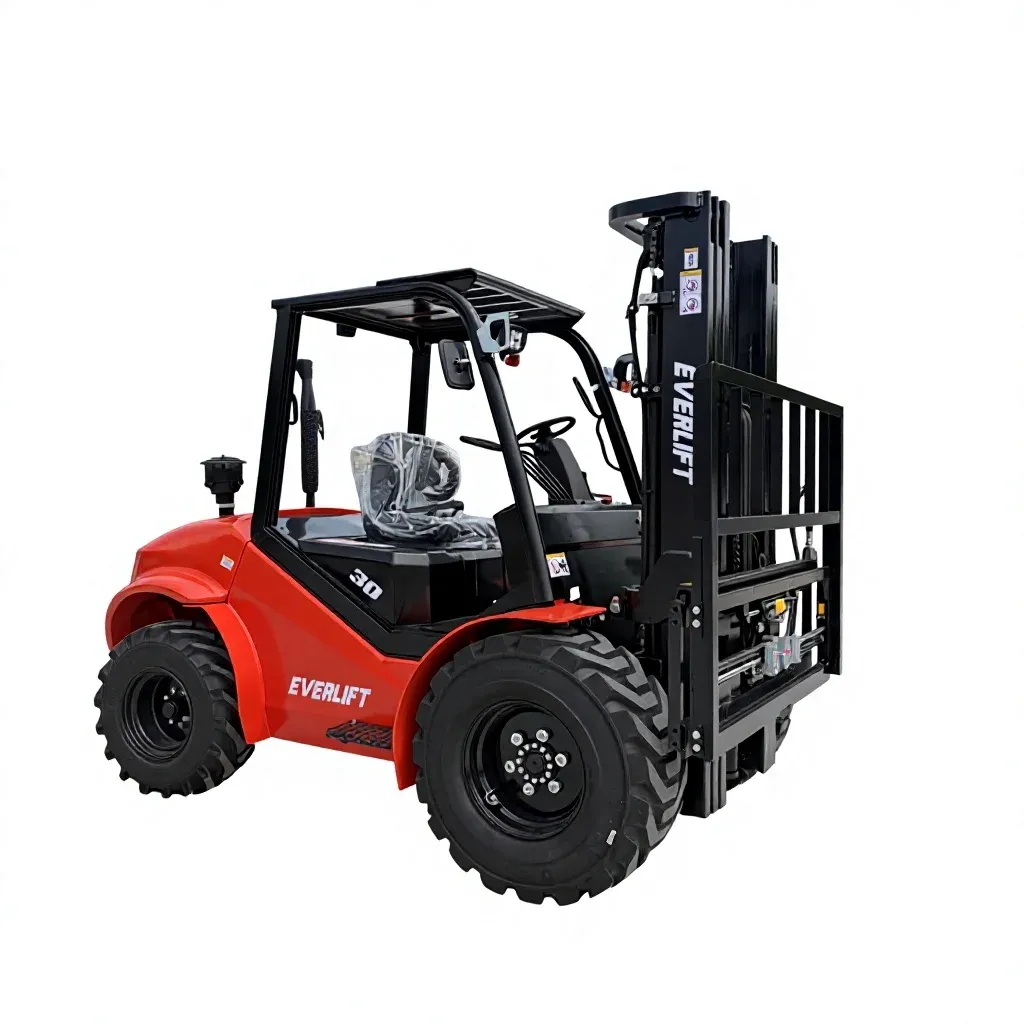 4X4 Diesel Forklift 3Ton 5Ton 7Ton photo 1