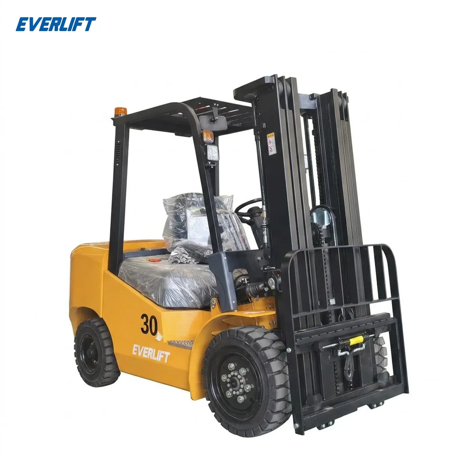 High Torque 3 Ton Diesel Forklift Truck with 19 km/h photo 1