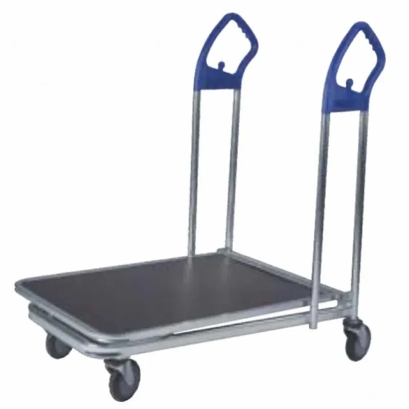 Heavy Duty Stainless Steel Mesh 2 Layer Folding Cart (LPT-18172) photo 5