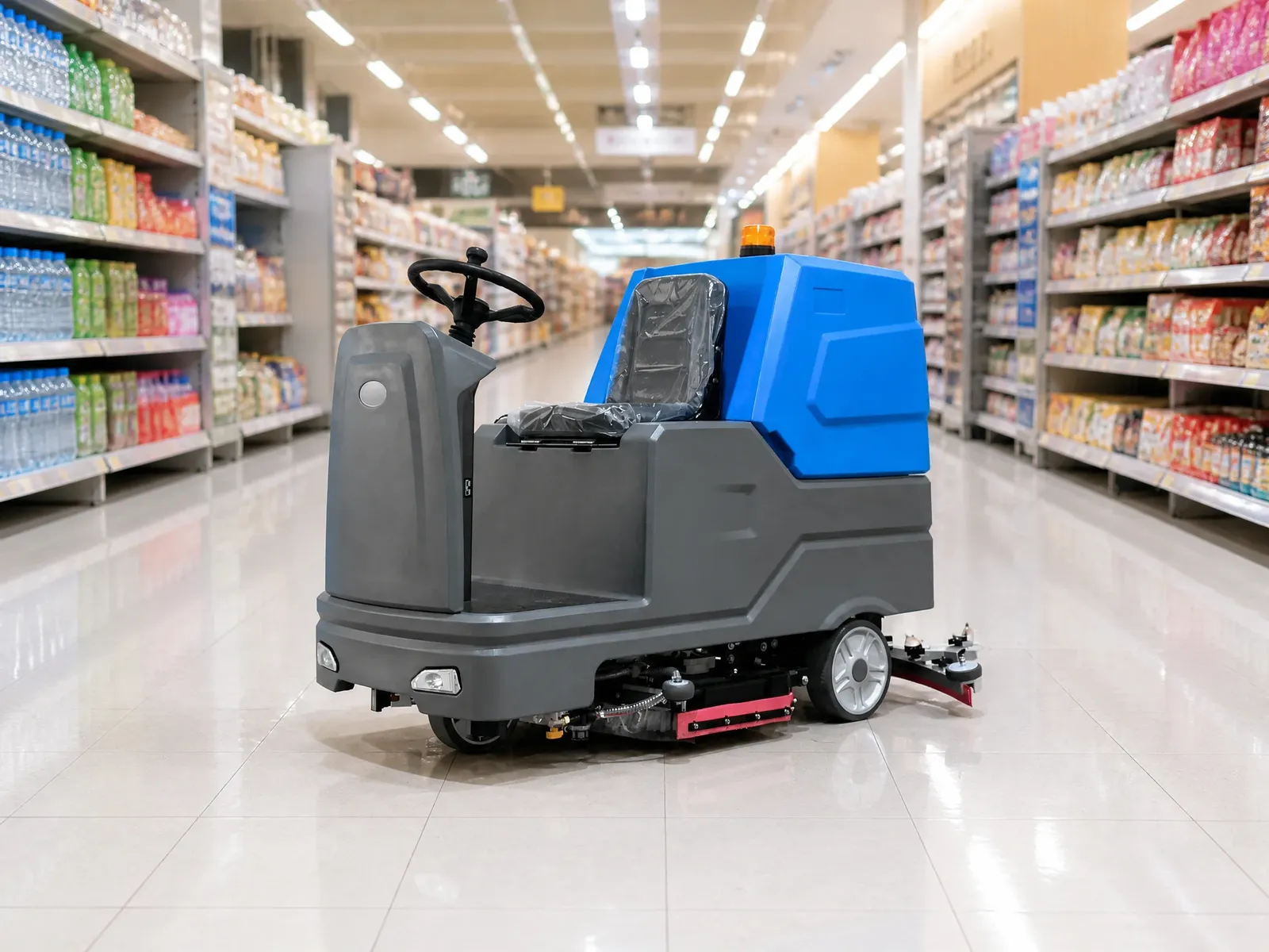 Ride-On Floor Scrubber XD160 850mm Cleaning Width detail 4