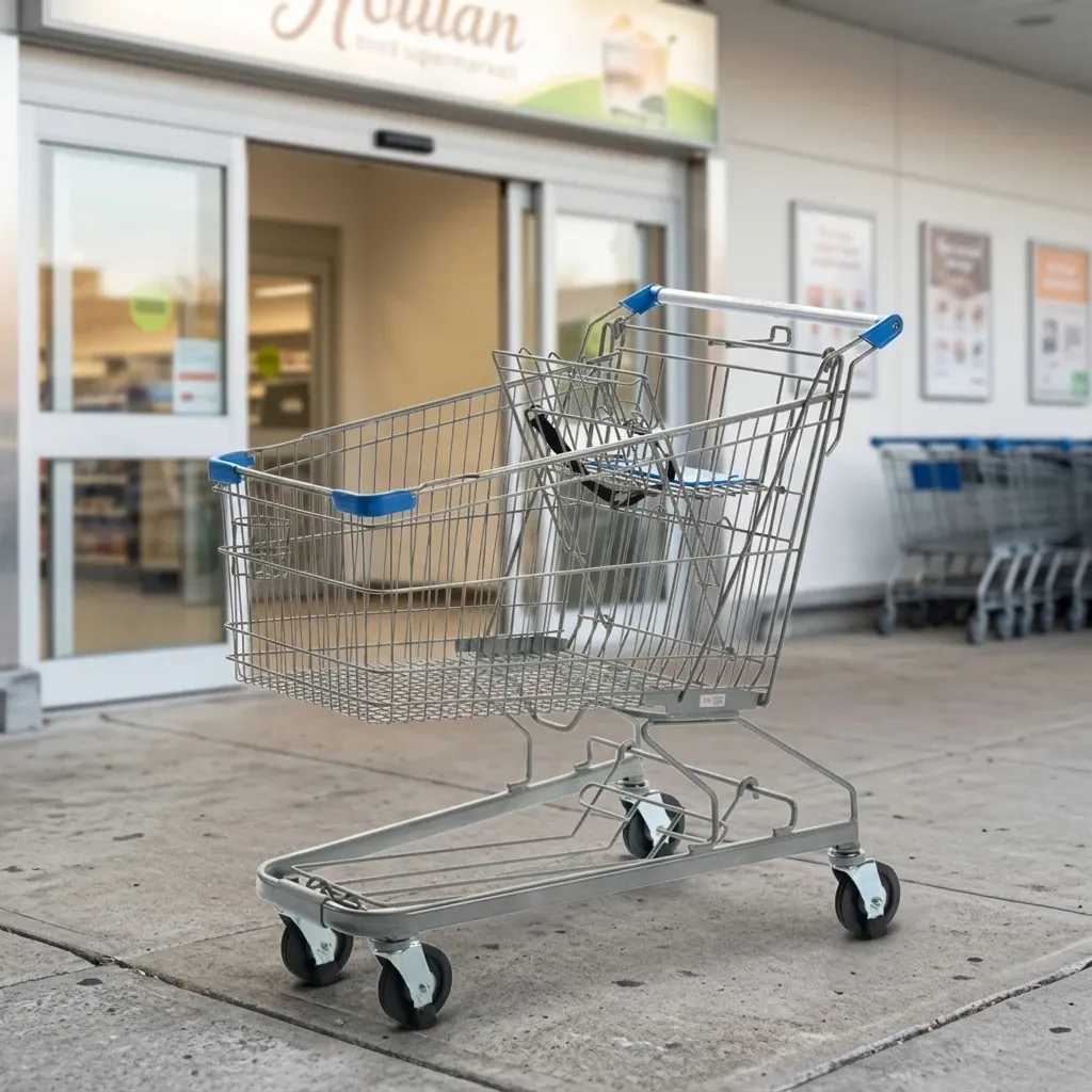 150L American Style Shopping Trolley Manufacture