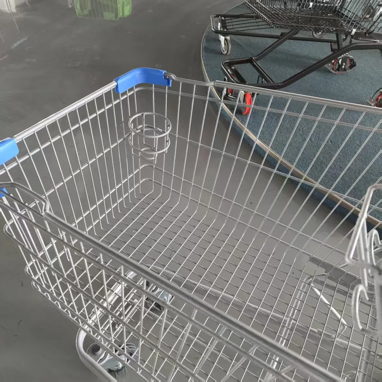 150L American Style Shopping Trolley Manufacture photo 4
