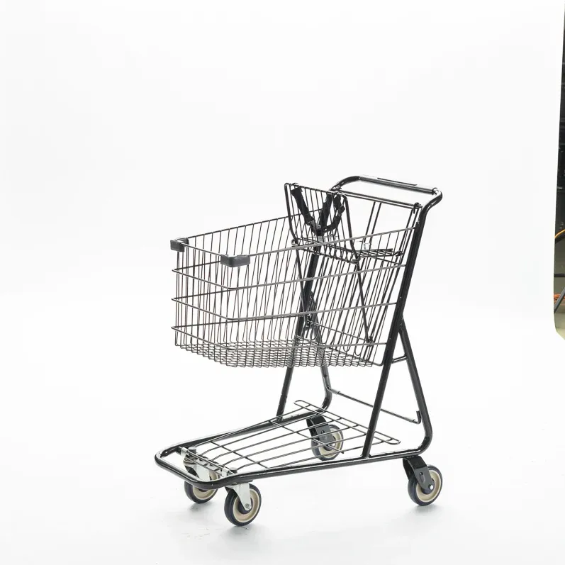 American Style 80L Supermarket Shopping Trolley photo 2