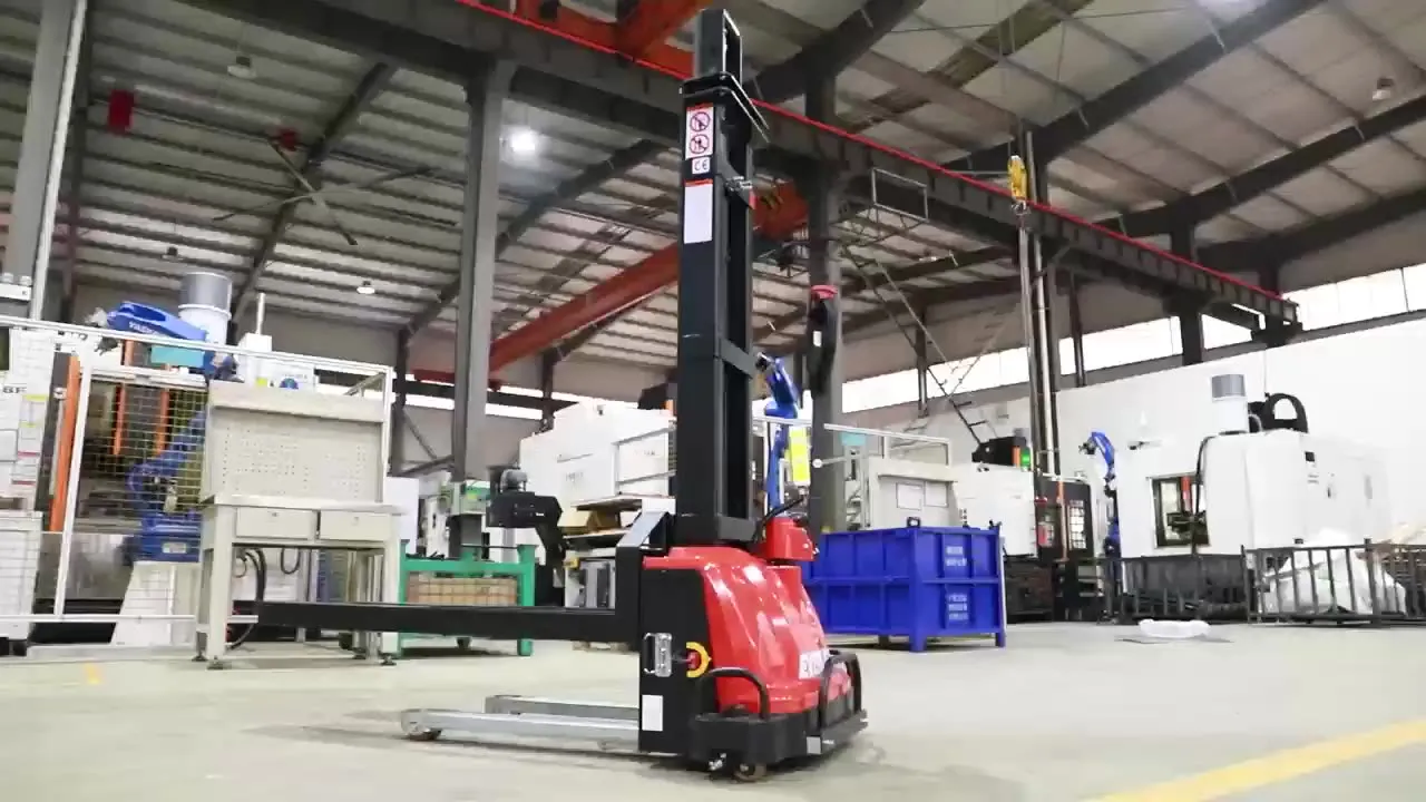 1.3T 1.5T Full Electric Self-Loading Stacker with 48V detail 1