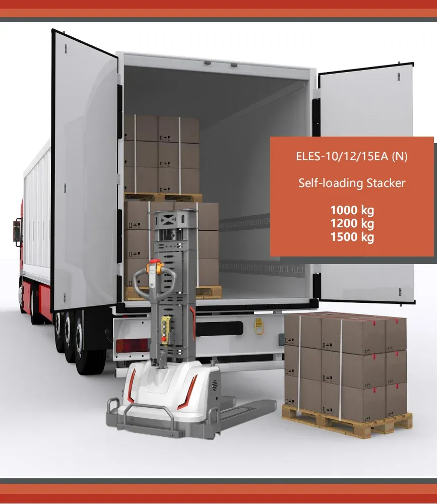 1.3T 1.5T Full Electric Self-Loading Stacker with 48V detail 2