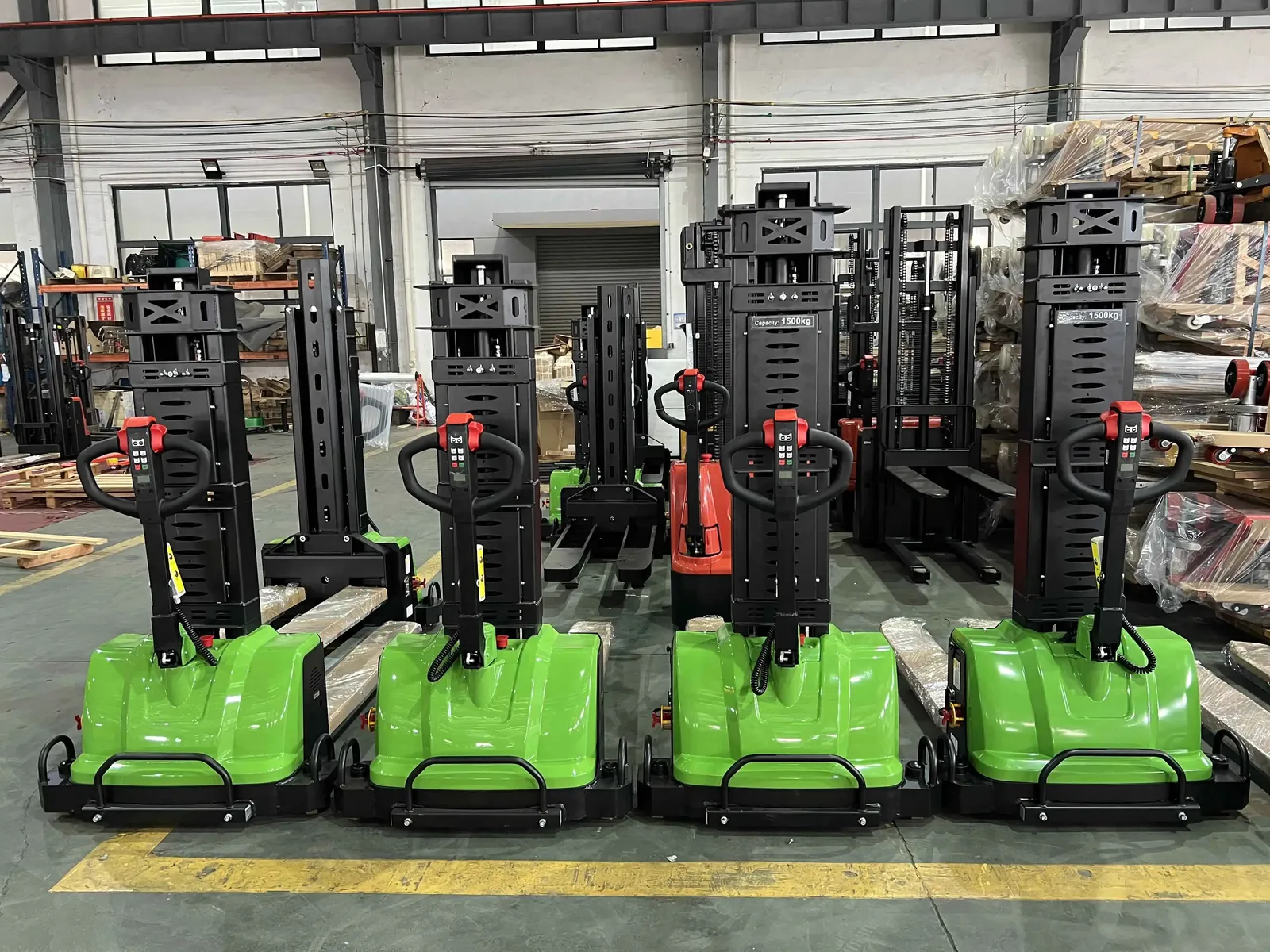 1.3T 1.5T Full Electric Self-Loading Stacker with 48V detail 9
