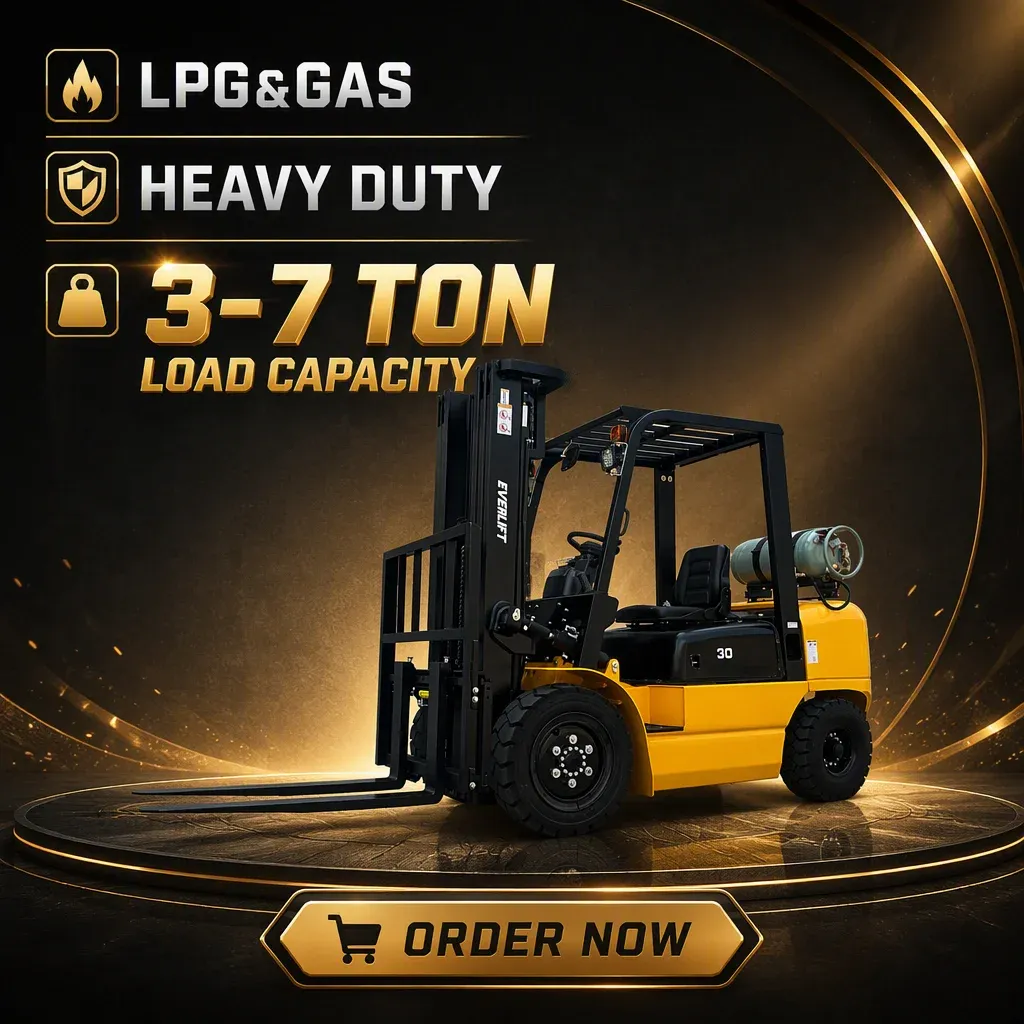 Forklift LPG & Gasoline Dual Fuel 3T-7T photo 1