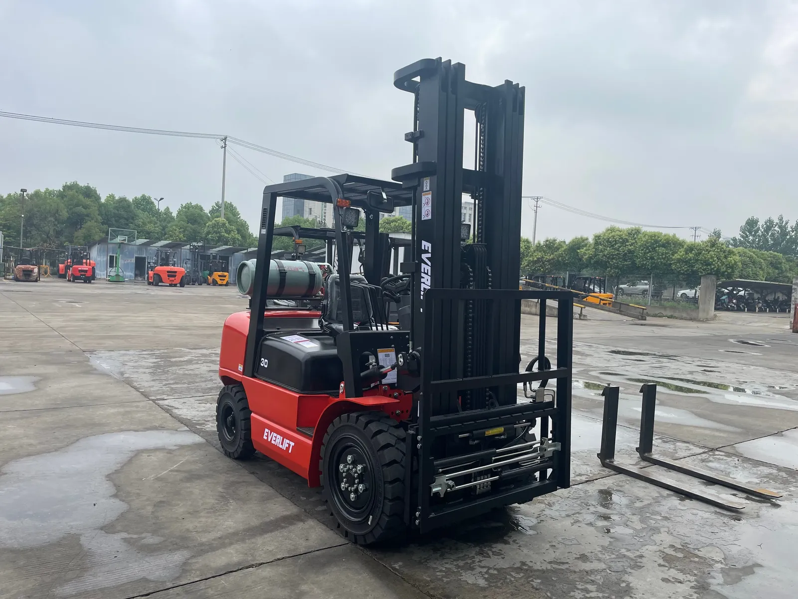 Forklift LPG & Gasoline Dual Fuel 3T-7T photo 5