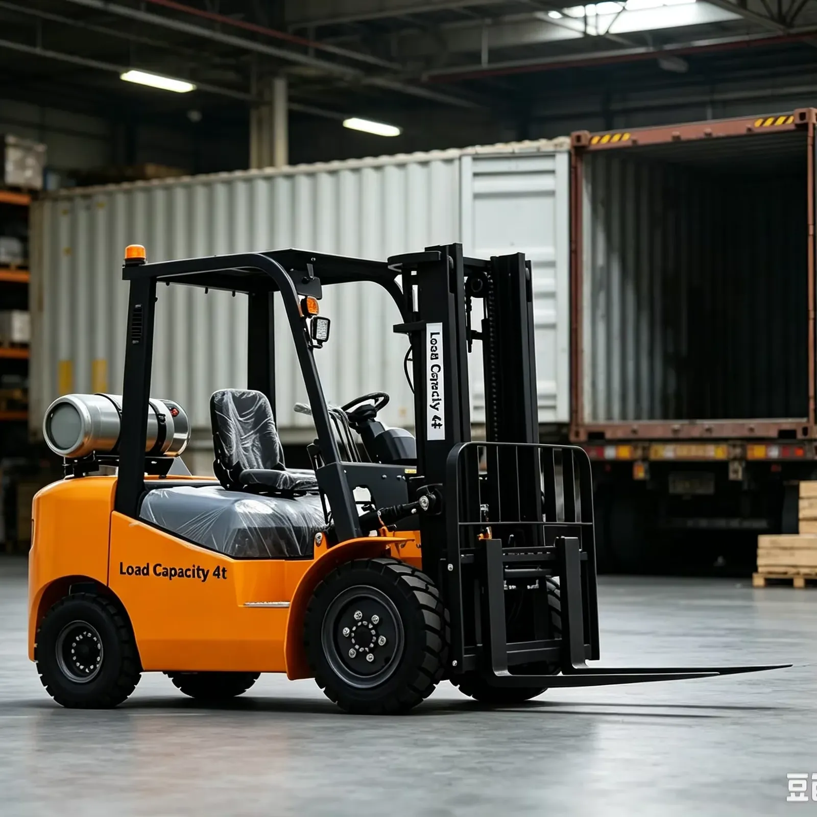 Powerful 2T 3T LPG Forklift Truck Isuzu Engine CE EPA photo 1