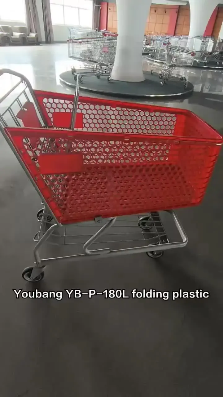 Lightweight Plastic Shopping Trolley (LPT-14233) detail 1
