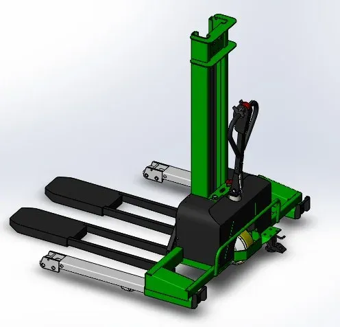 Use For US Australia Pallet Straddle Les Self Loading Stacker 500 kg (LPT-82458) photo 1