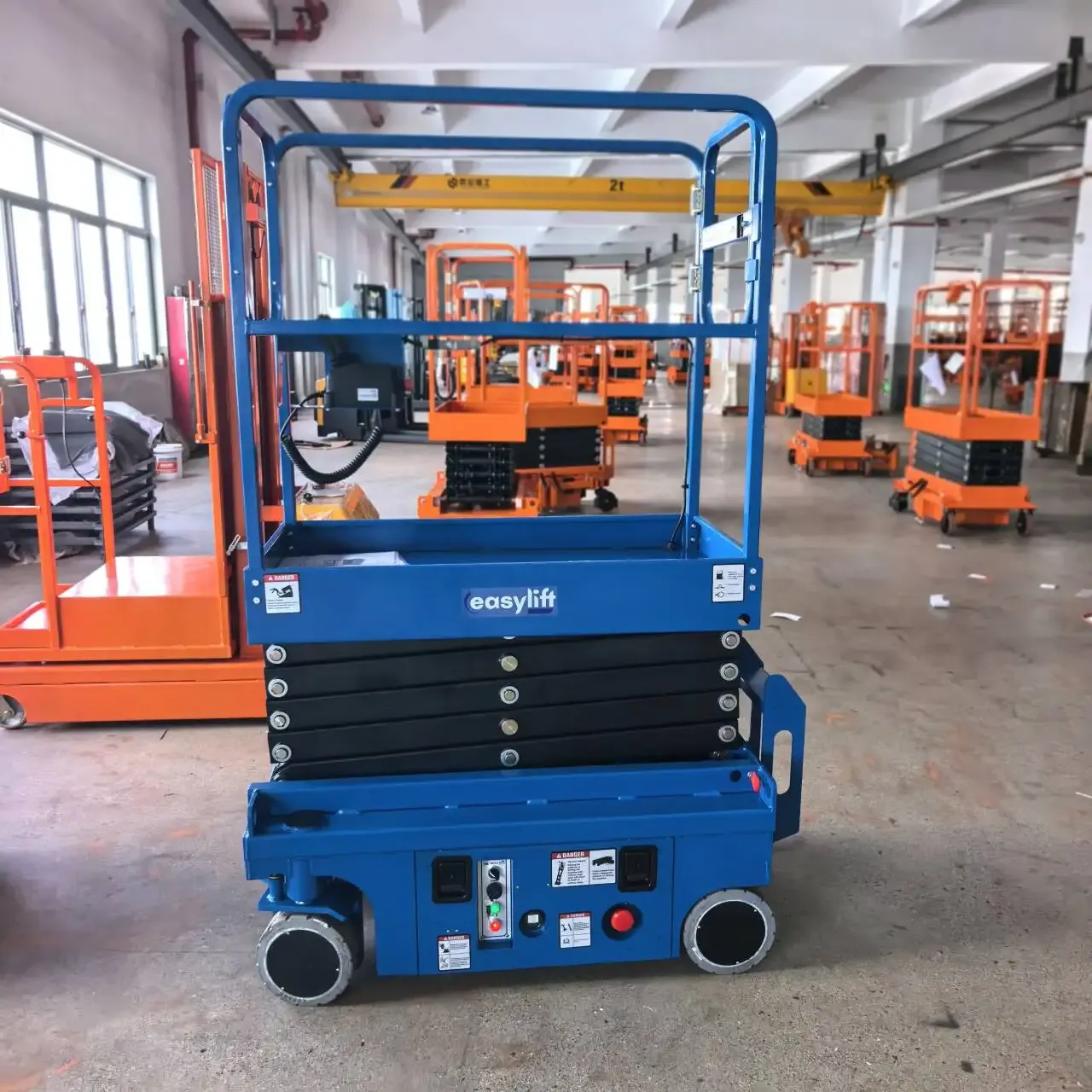 3m 3.9m 4.8m Tiny Self Propelled Scissor Lift detail 1
