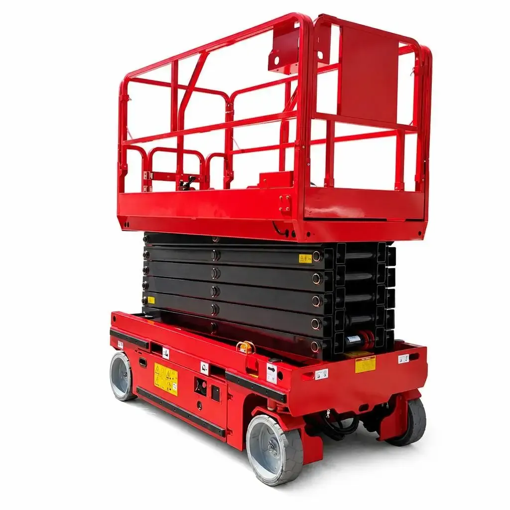 6m Self-Propelled Electric Scissor Lift Aerial Work Platform 450 kg photo 1