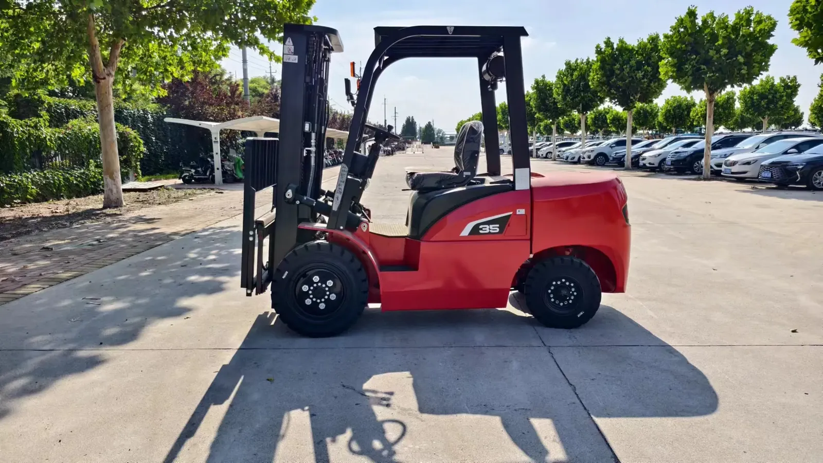 3.5 Ton Diesel Counterbalance Forklift FD35, Quanchai detail 8