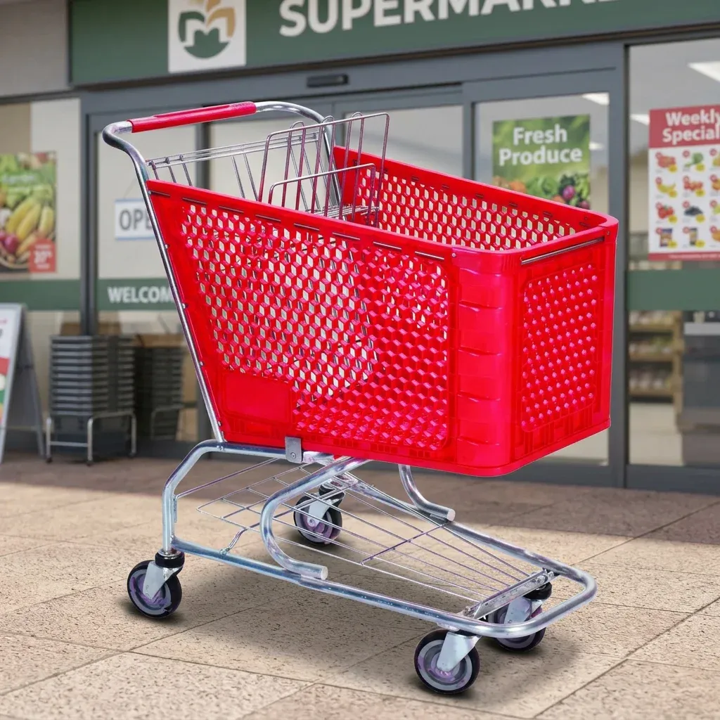 Convenience Store Supermarket Basket Shopping Plastics