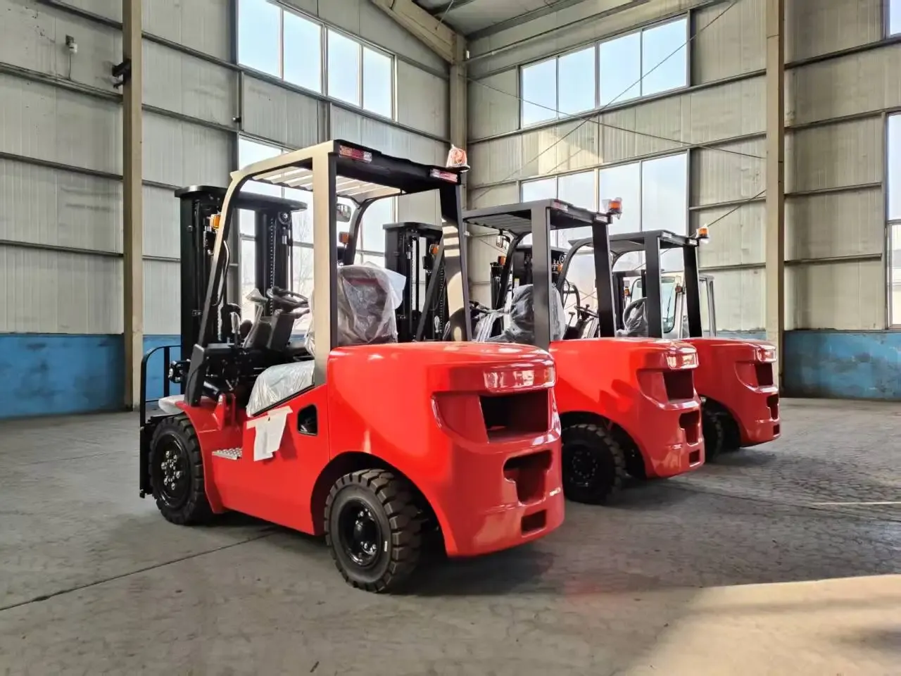 Forklift Diesel Forklift 3M 4M 5M 6M Triplex Mast detail 3