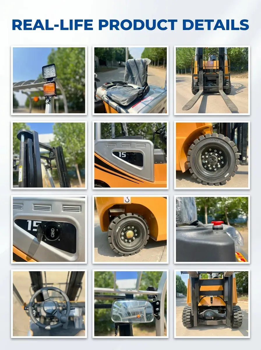 1.5T 2.5T 3T 3.5T Lithium Electric Forklift Truck Factory (LPT-01700) photo 3