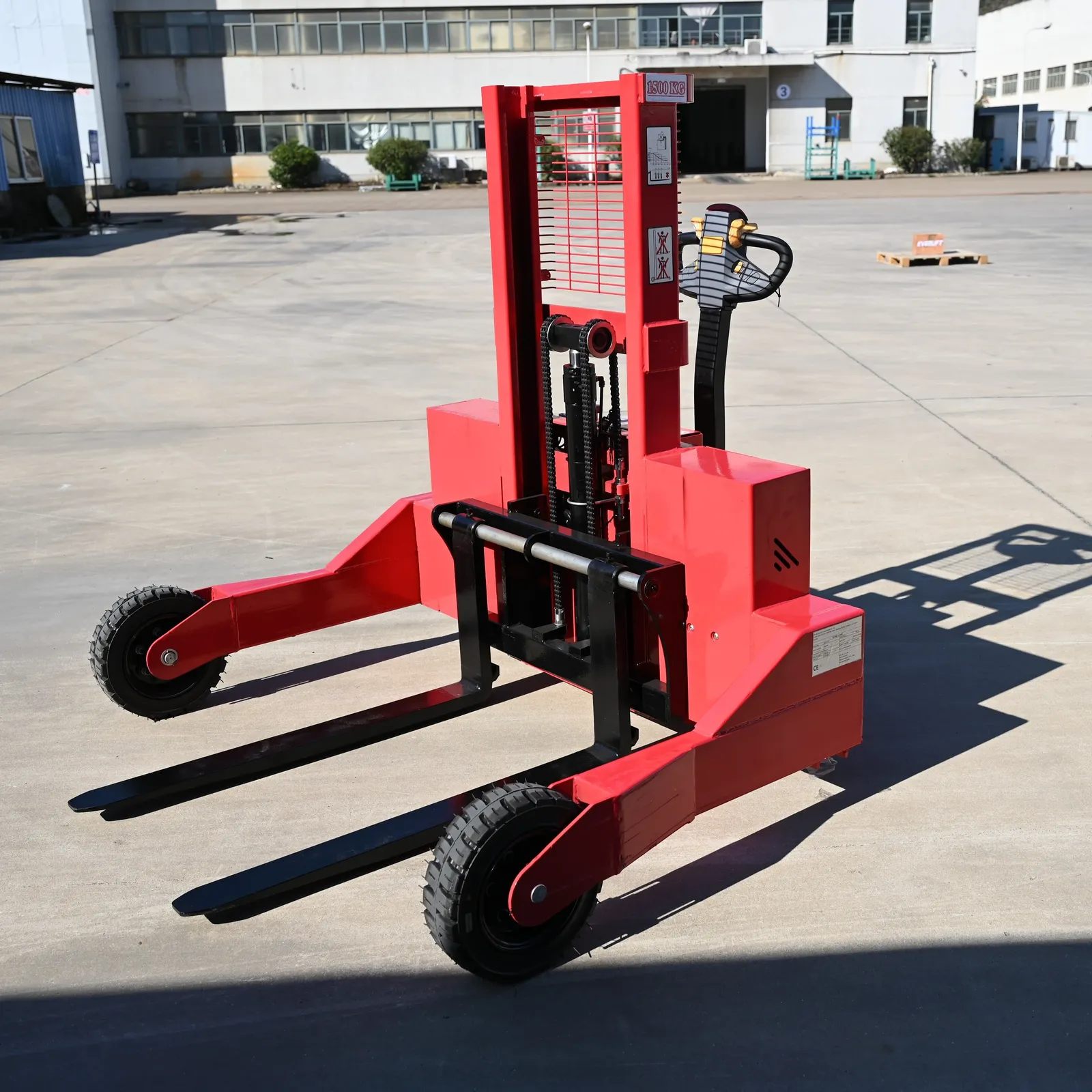 Electric Pallet Stacker 1500 kg photo 1