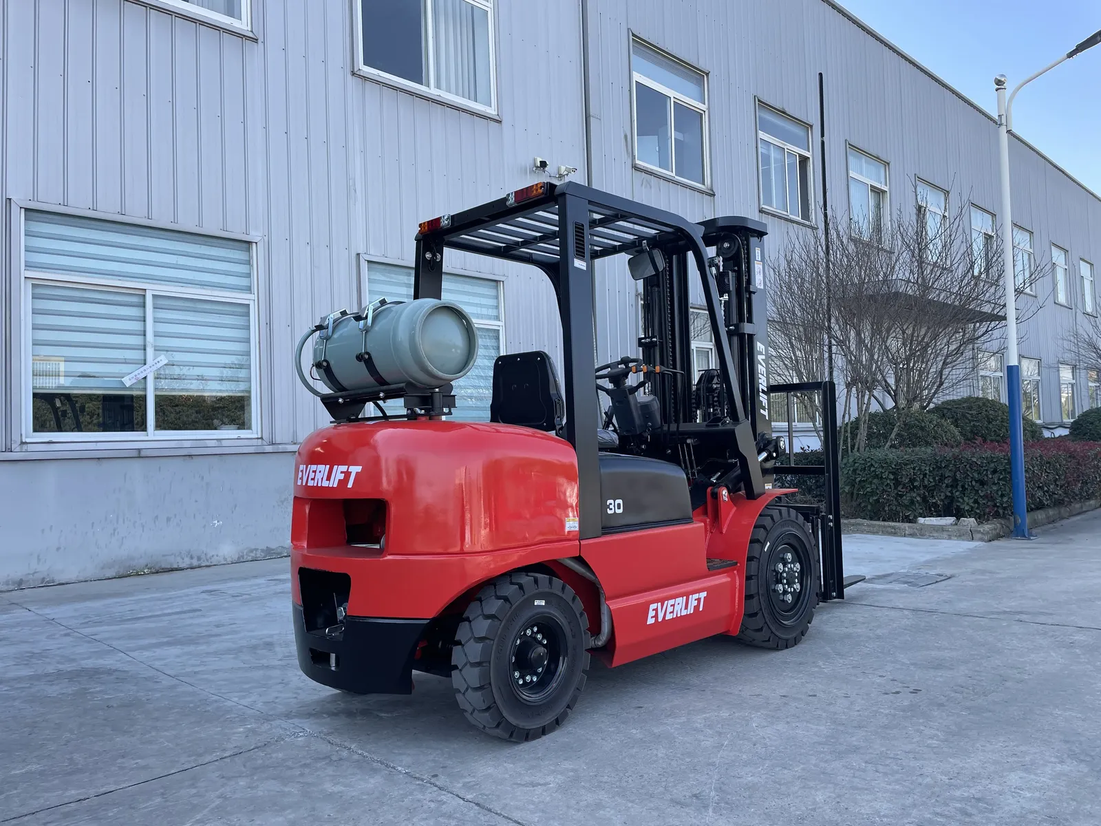 2T-3.5T LPG Forklift Truck Three Stage Mast 3-7m Lifting (LPT-57096) detail 1