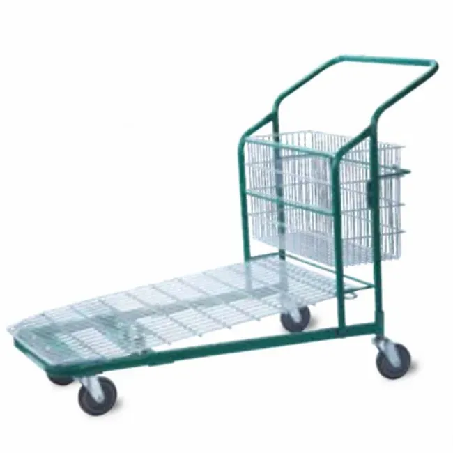 Heavy Duty Stainless Steel Mesh 2 Layer Folding Cart (LPT-36847) photo 5