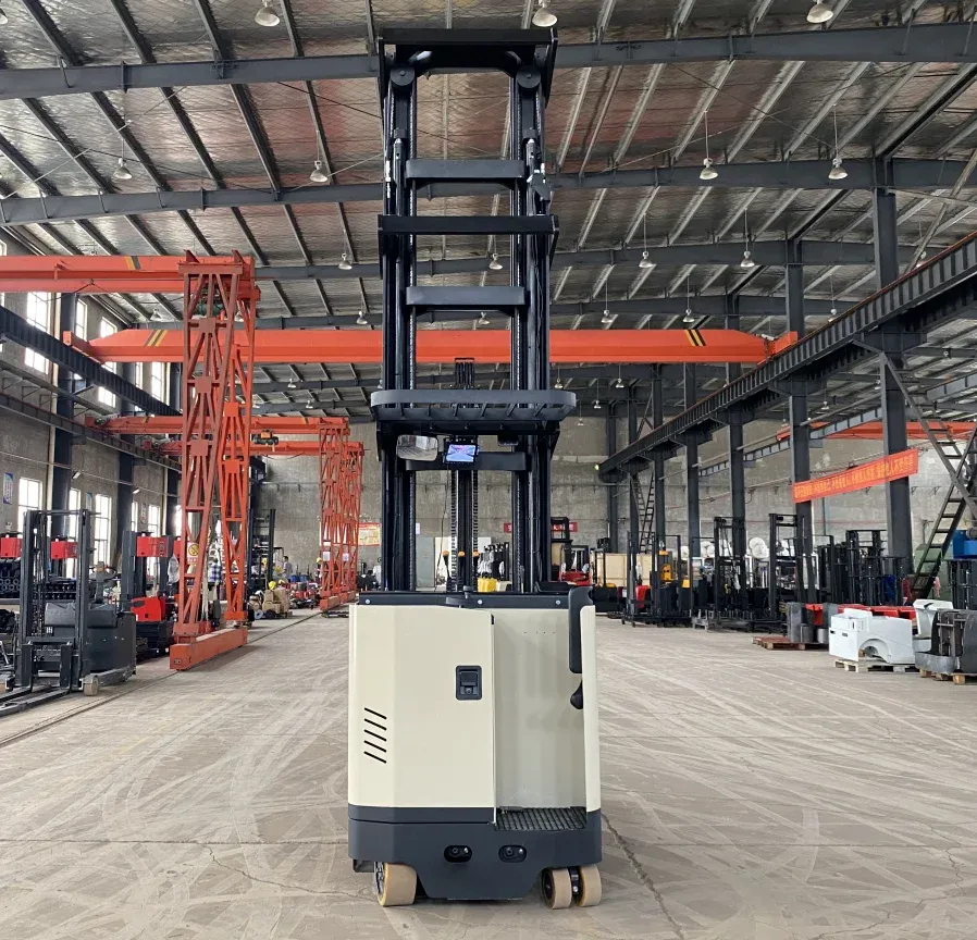 1.6T Double Scissor Reach Truck Double Reach Forklift 6m photo 6