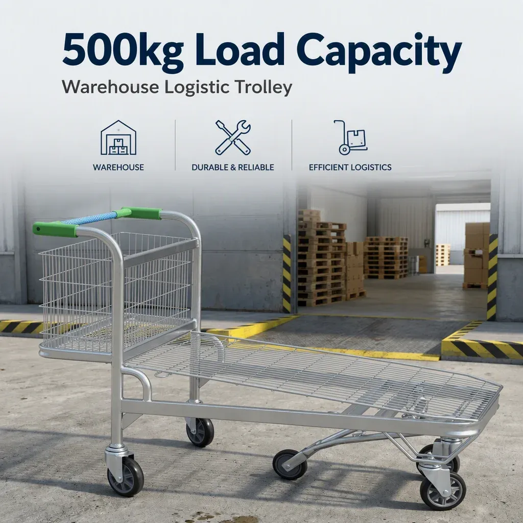 Castor Logistic Cart 500 kg detail 1