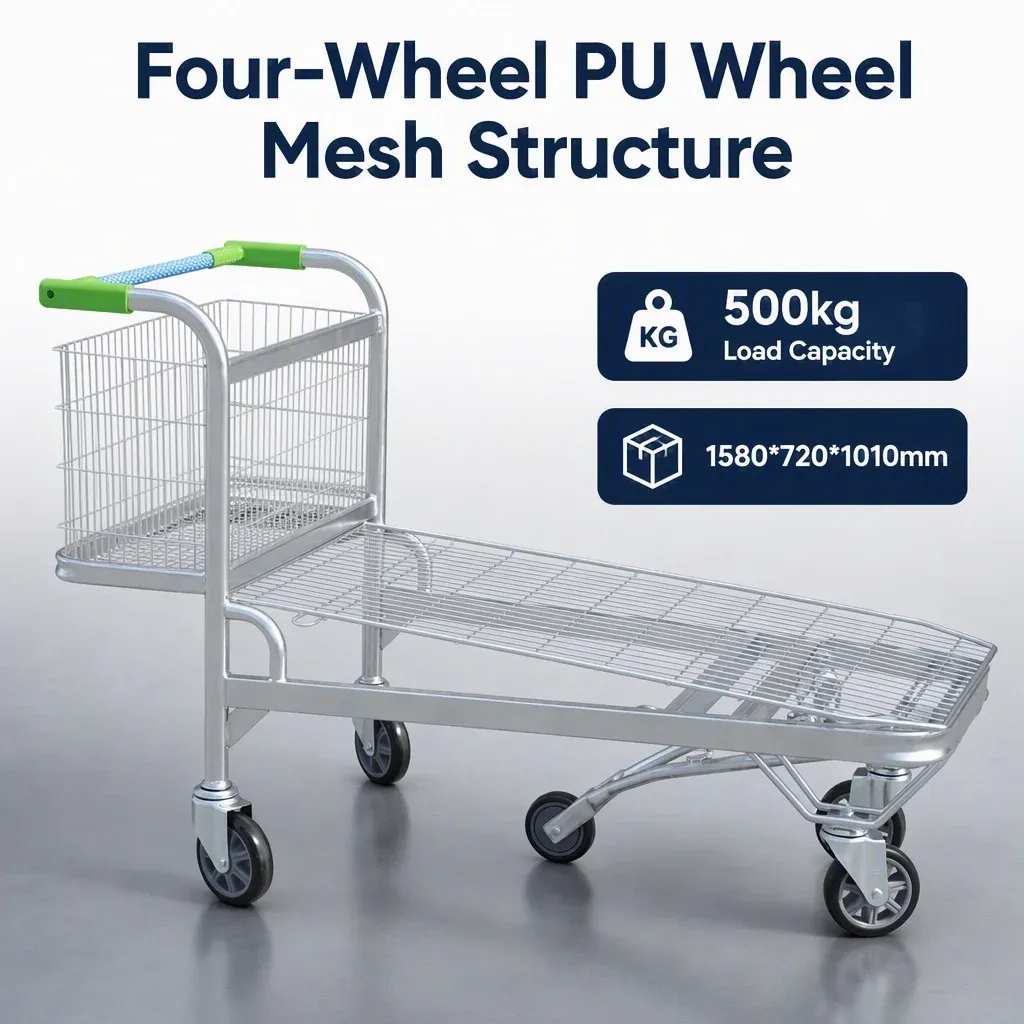Castor Logistic Cart 500 kg detail 3