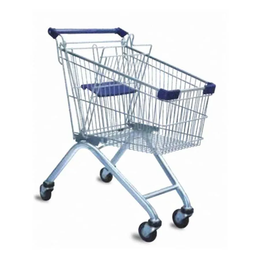 European Style Unfolding 4-Wheel Steel Plastic Wheels Hand Trolley (LPT-84304) photo 2