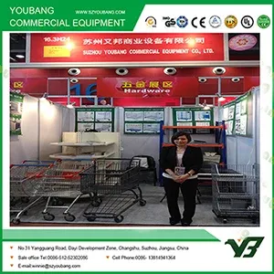 100L Asian Style Convenience Grocery Store Shopping Trolley detail 8