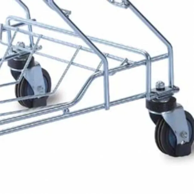 180L Asian Big Size Mesh Folding Shopping Trolley photo 5