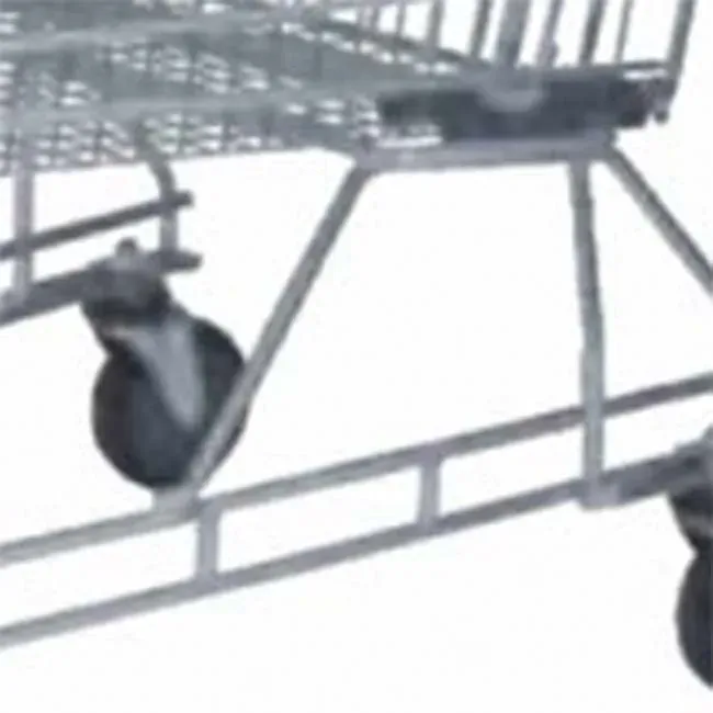200L Australian Standard Mesh Folding Shopping Trolley photo 4