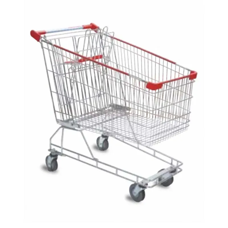 Australian Standard Folding Mesh Supermarket Shopping Trolley photo 2