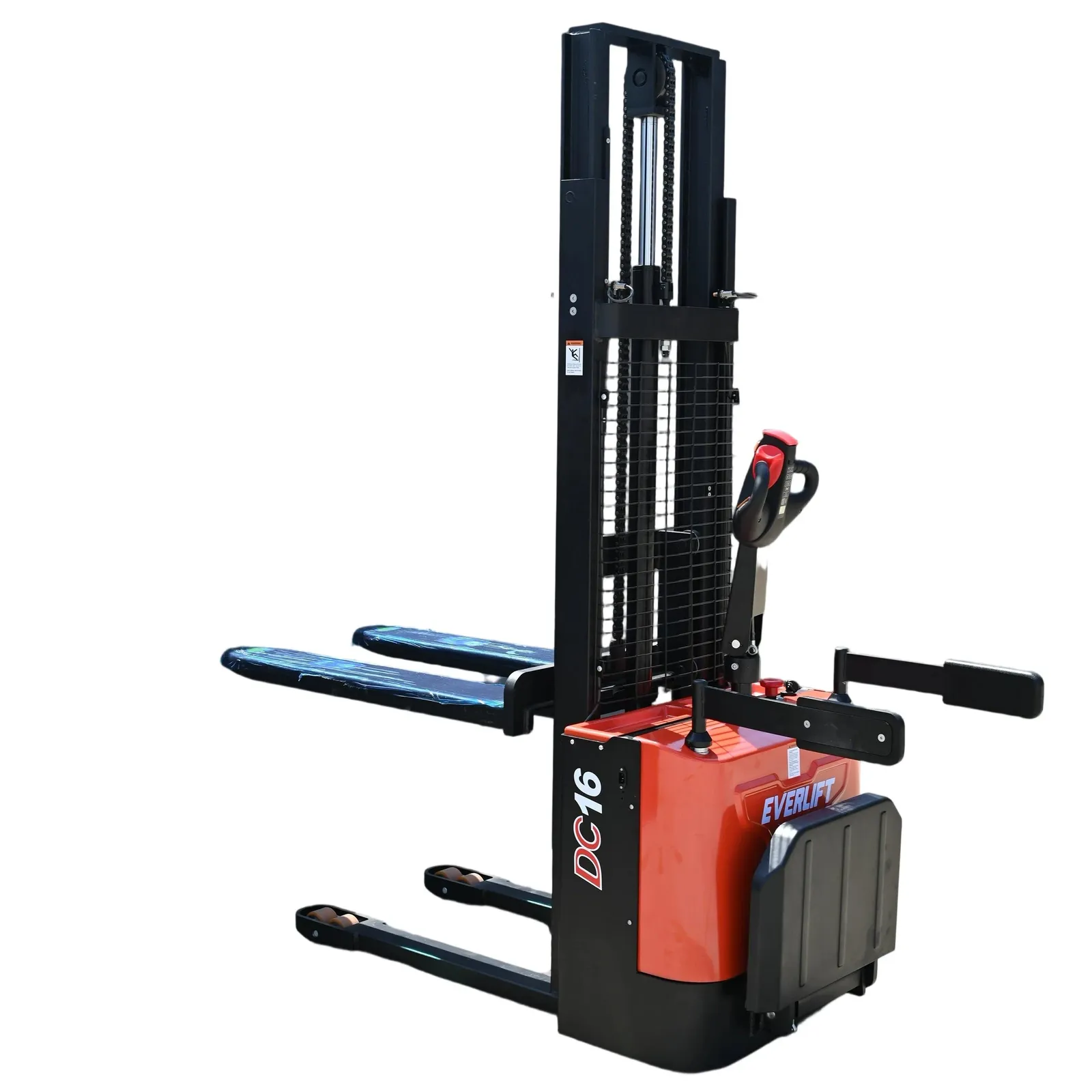 1.5Ton 1.6Ton 2.0Ton Lithium-Ion Battery Electric Pallet Stacker photo 1