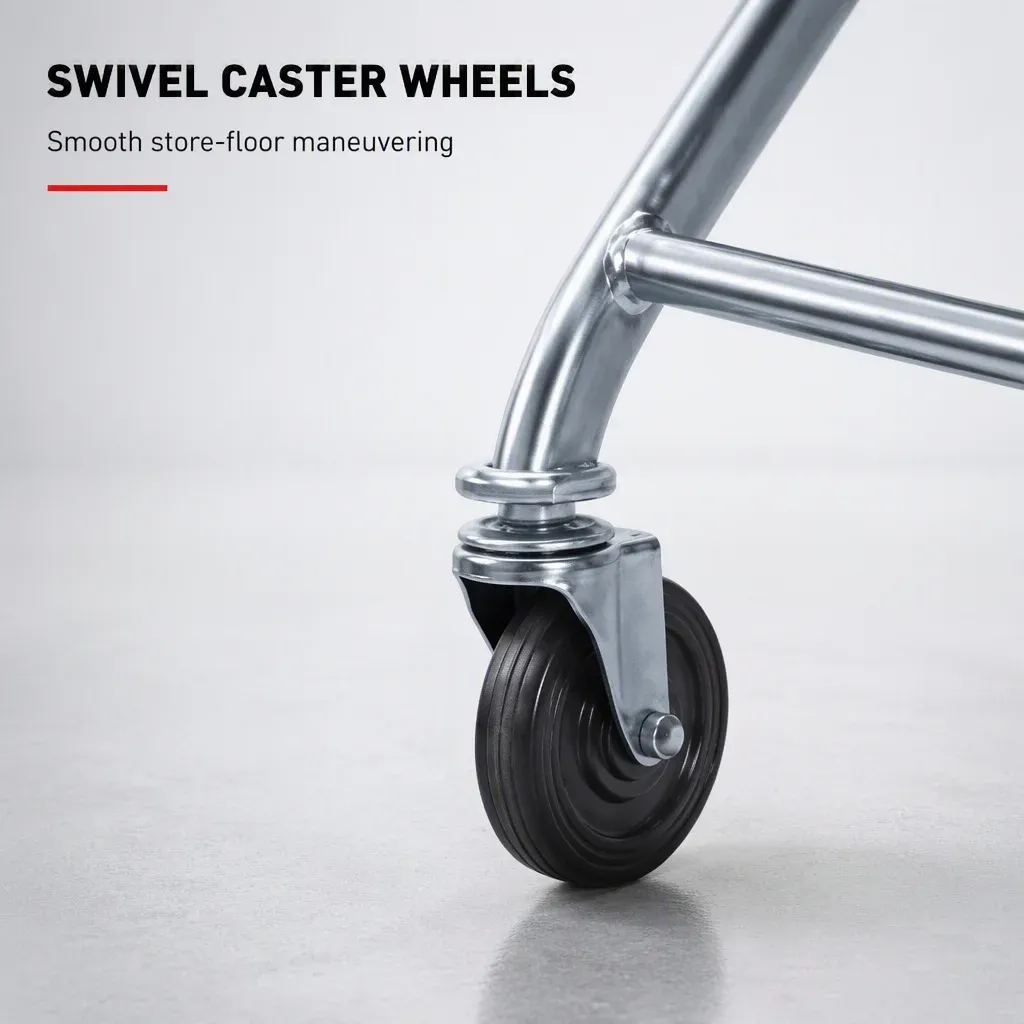 180L European Shopping Trolley detail 5