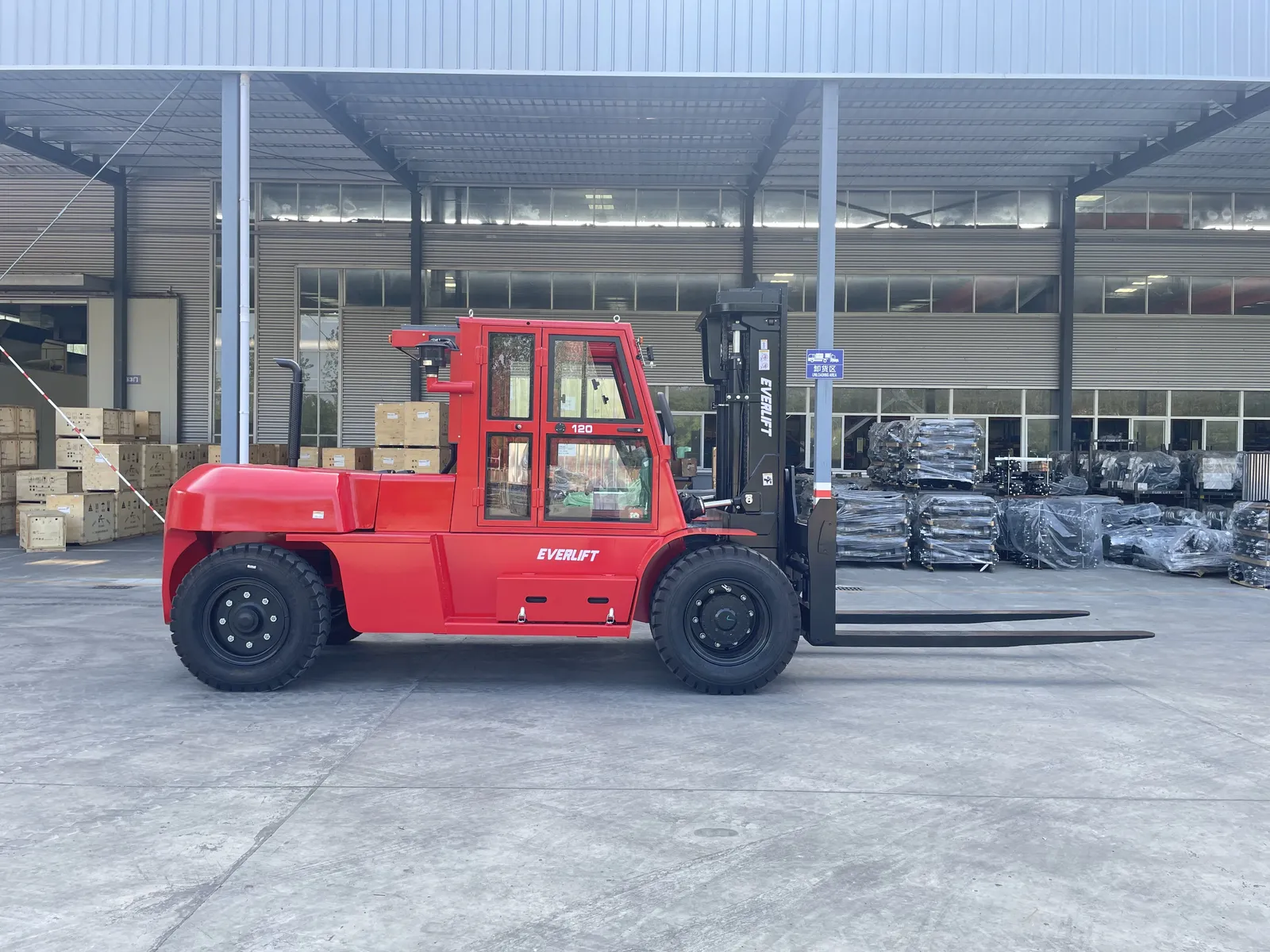 Forklift Diesel 12 Ton 12000 kg detail 9
