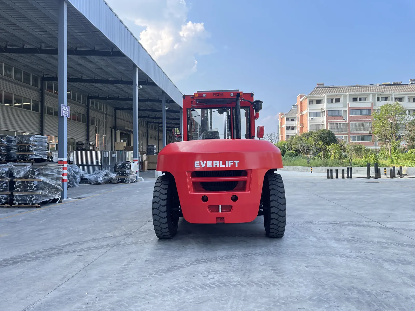 Diesel Forklift 12 Ton Large detail 11