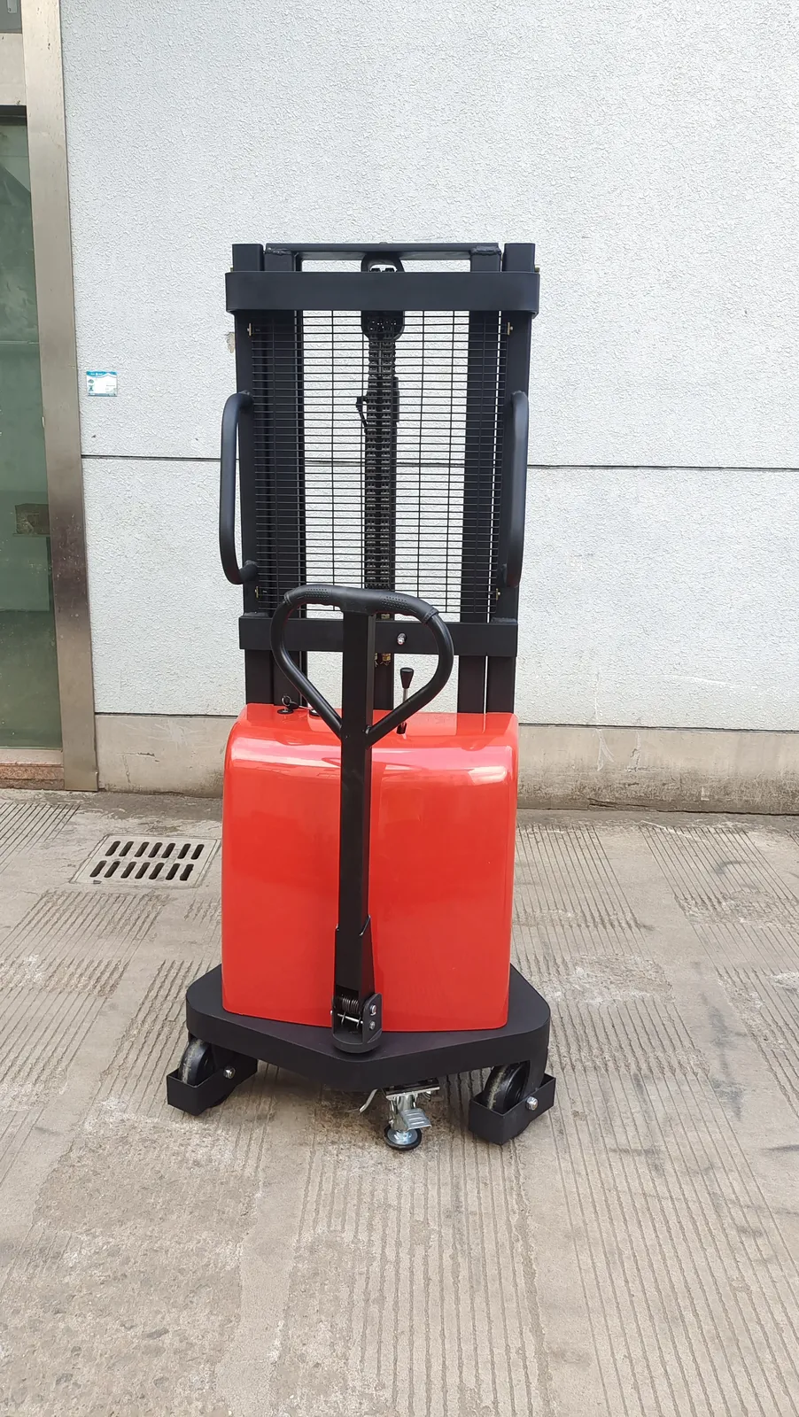 1.6m 2m 3m Semi Electric Stacker Walkie Stacker 1T 1.5Ton photo 3