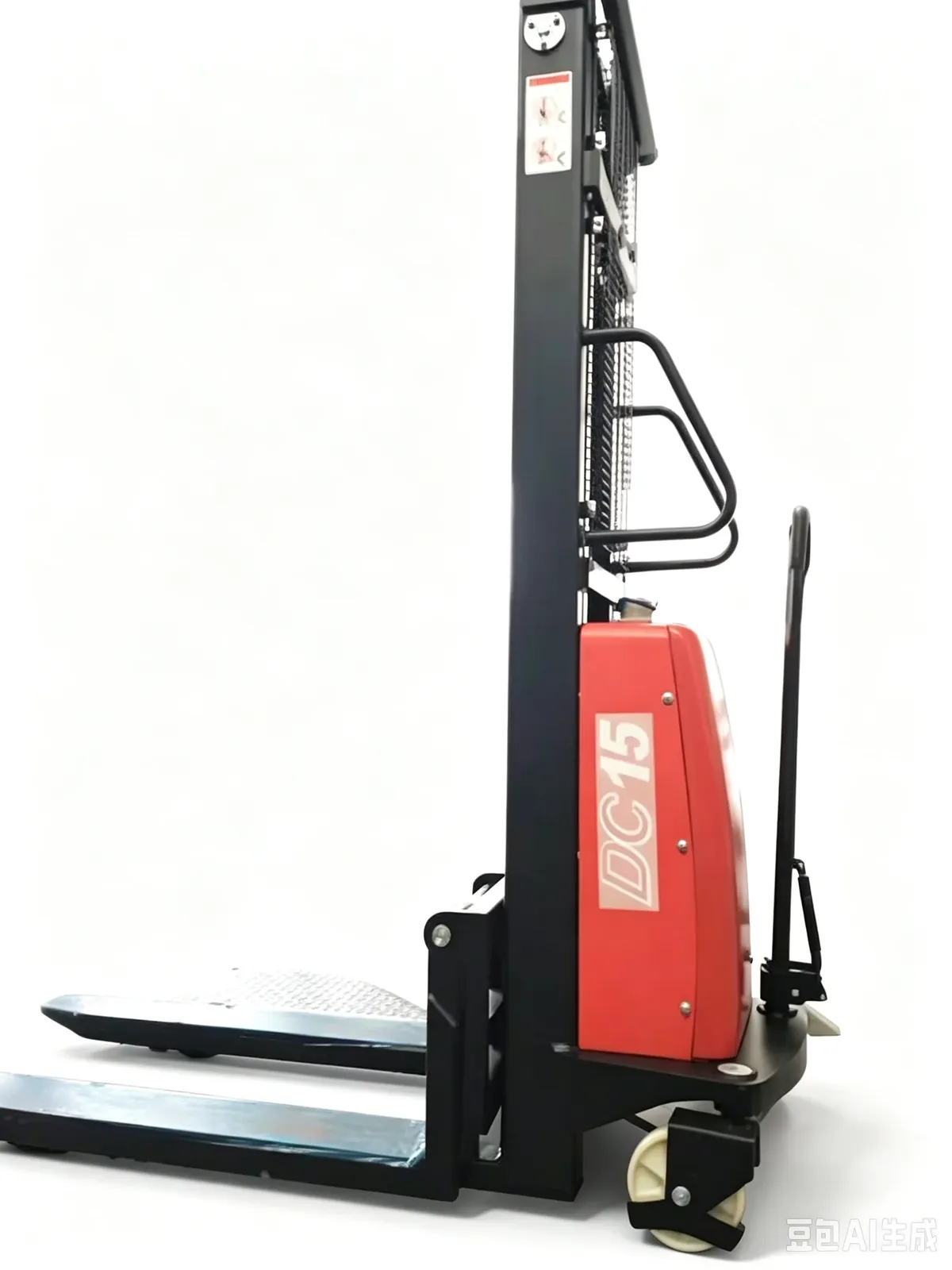 1.6m 2m 3m Semi Electric Stacker Walkie Stacker 1T 1.5Ton photo 5