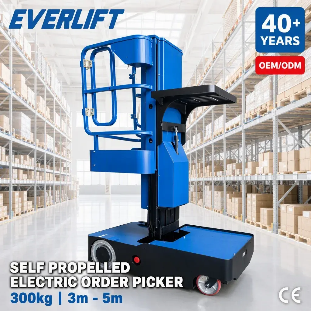 Order Picker All Electric High-altitude Picking Vehicle photo 1