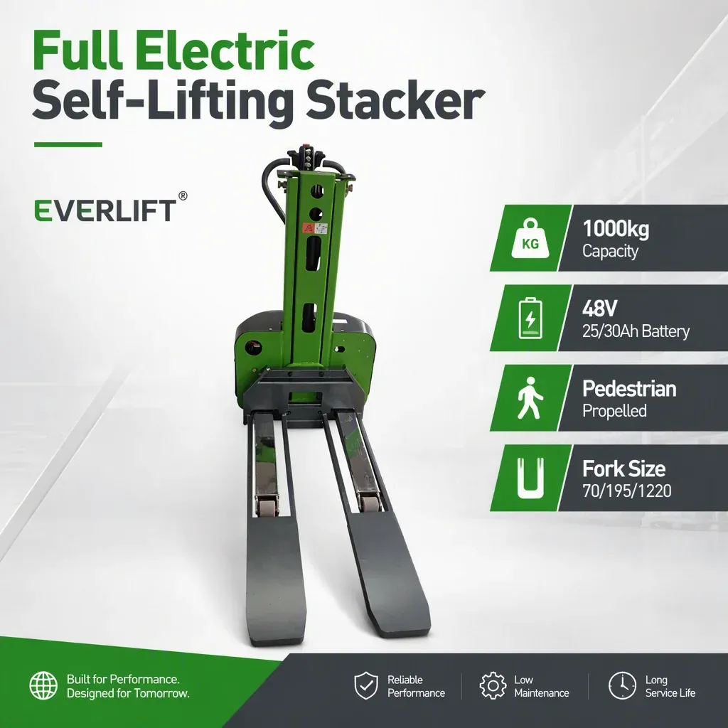 Superior Cost Saving Electric Self Loading Stacker detail 6