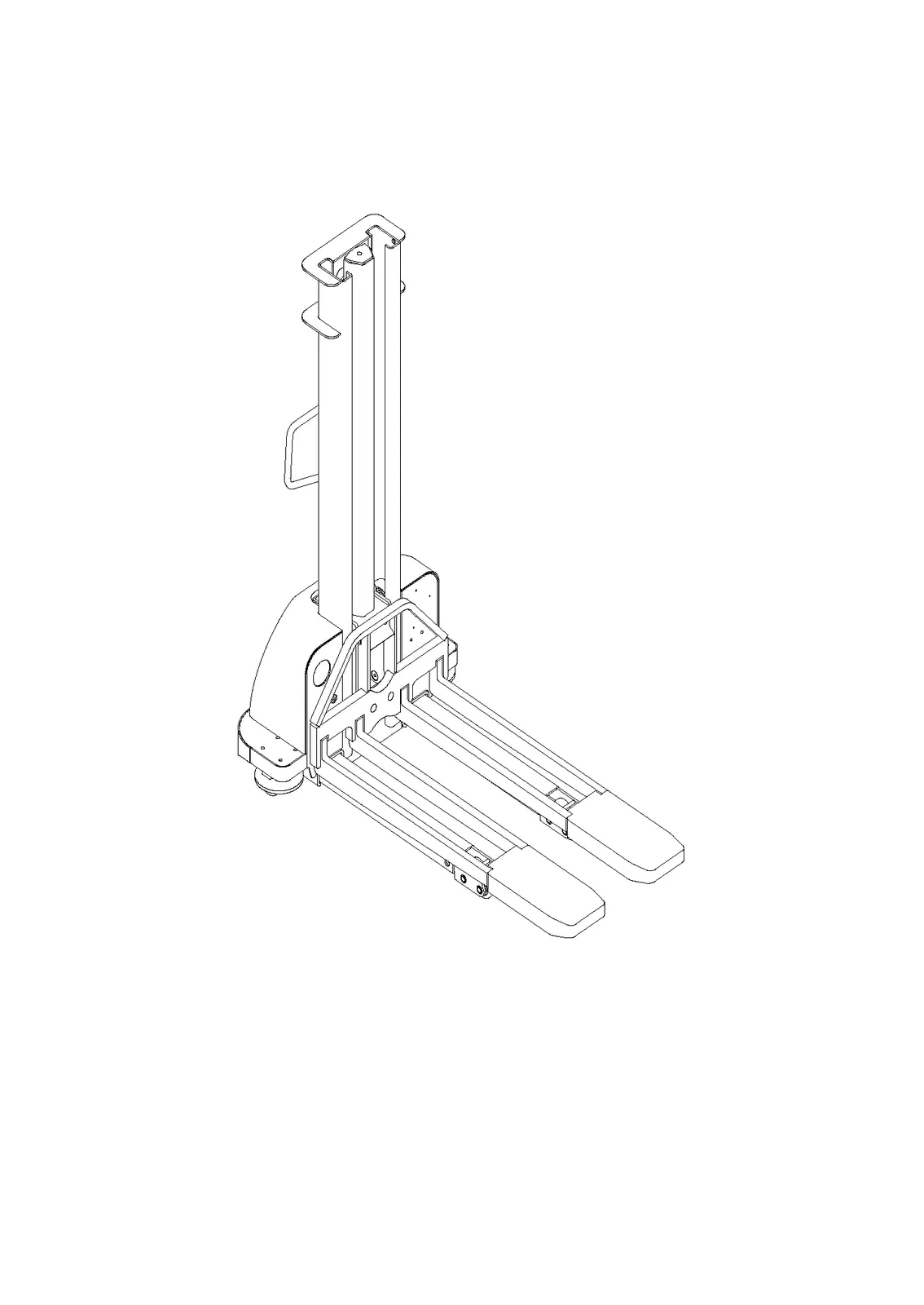 Superior Cost Saving Electric Self Loading Stacker detail 8