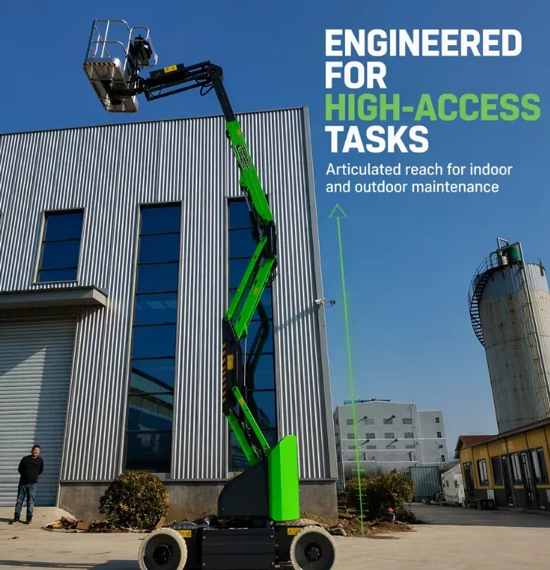 Towable Boom Lift Mobile Work Platform 8M 10M 12M 14M 20M 200 to 300 kg (LPT-91950) photo 1