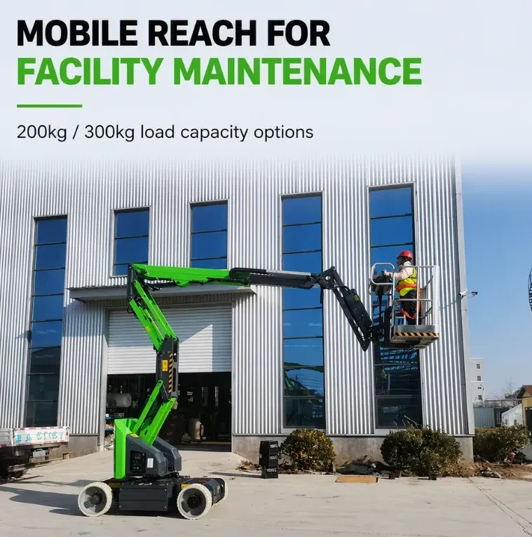 Towable Boom Lift Mobile Work Platform 8M 10M 12M 14M 20M 200 to 300 kg (LPT-91950) photo 5