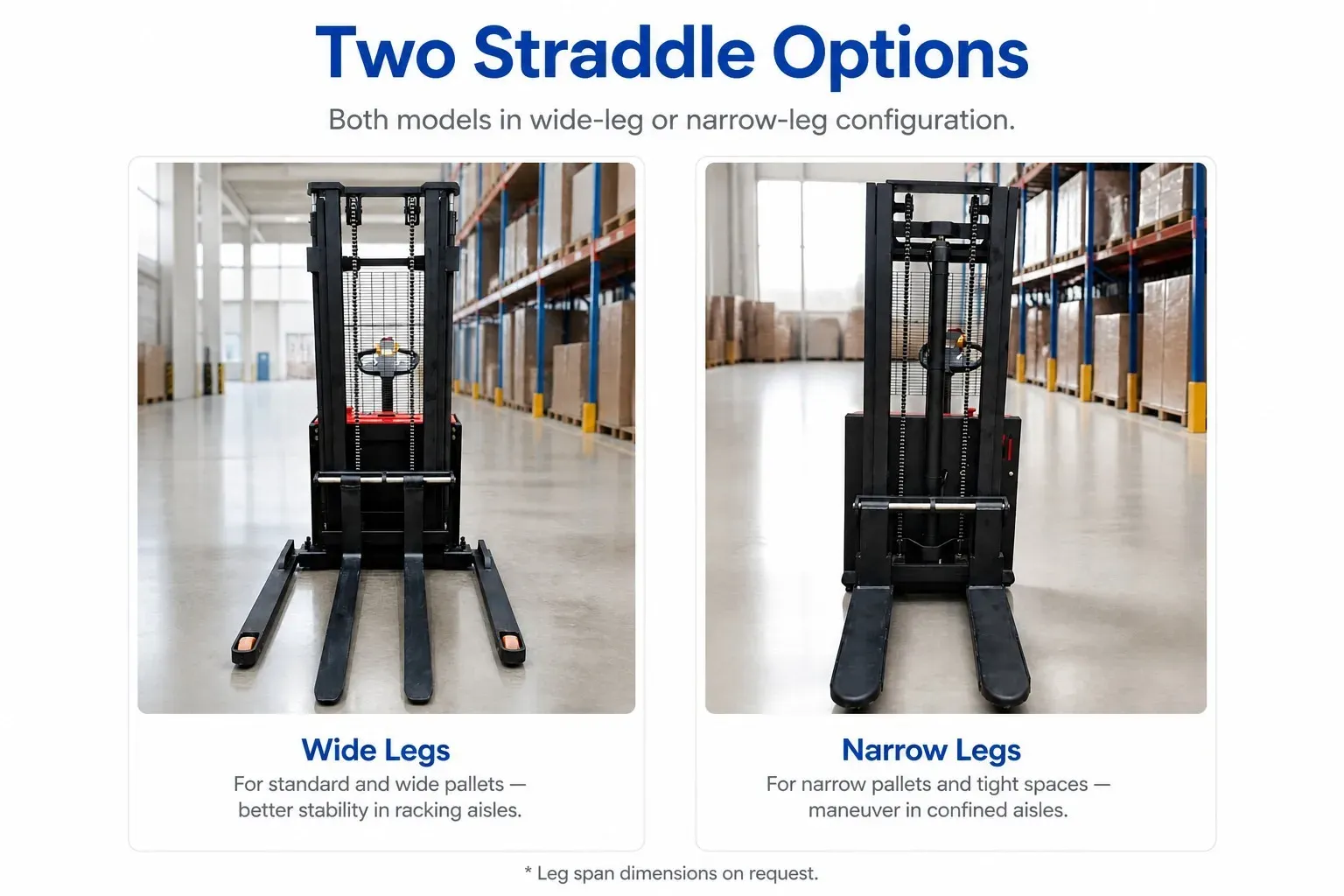 24V Walkie Electric Pallet Stacker 2Ton 1.5 Ton photo 2